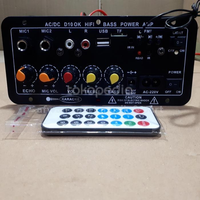 TERMURAH MODUL KIT AMPLIFIER HIFI KARAOKE PORTABLE WITH BLUETOOTH .