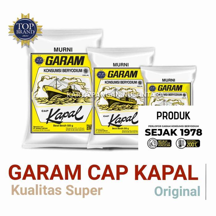 GARAM CAP KAPAL 500 GRAM GARAM BERYODIUM CAP KAPAL GARAM MEJA GARAM KAPAL 500GR