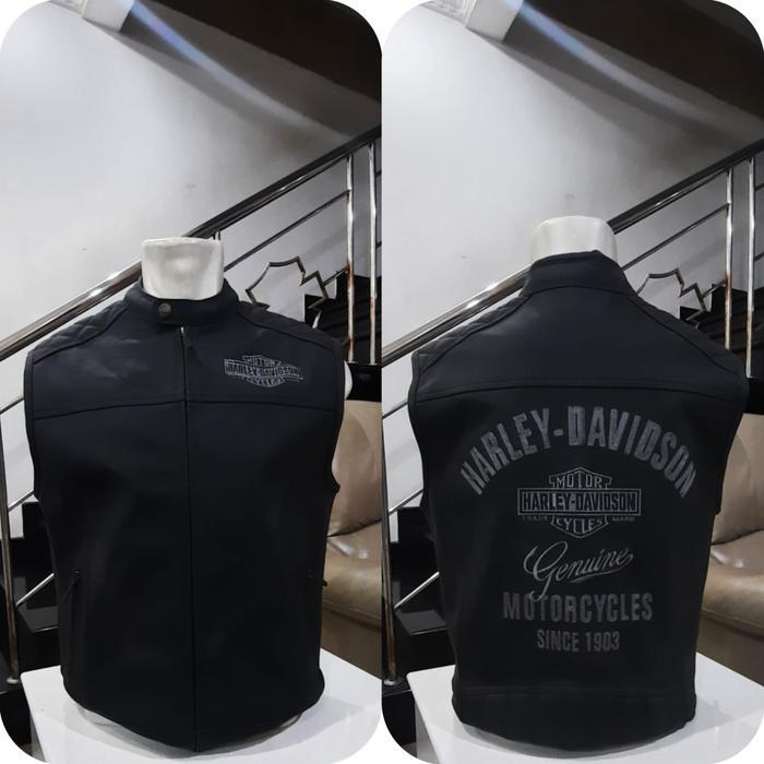 Rompi Kulit Harley Davidson