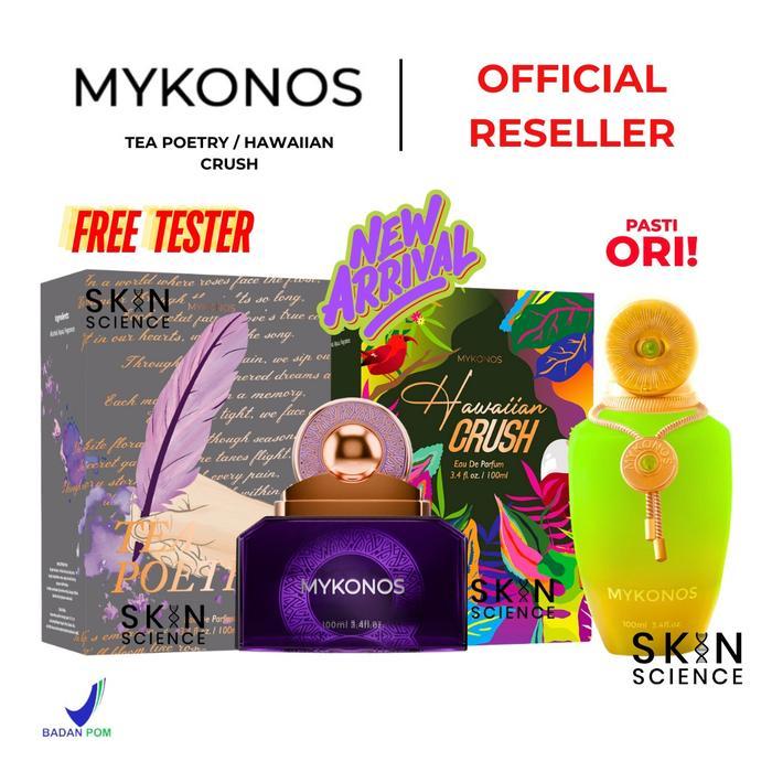 BERKUALITAS MYKONOS Hawaiian Crush / Tea Poetry 100 ML Extrait de Perfume
