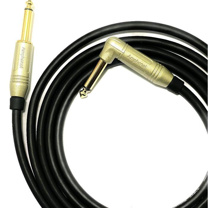 BERKUALITAS Mogami 2524 kabel instrument & gitar 2 meter - Amphenol