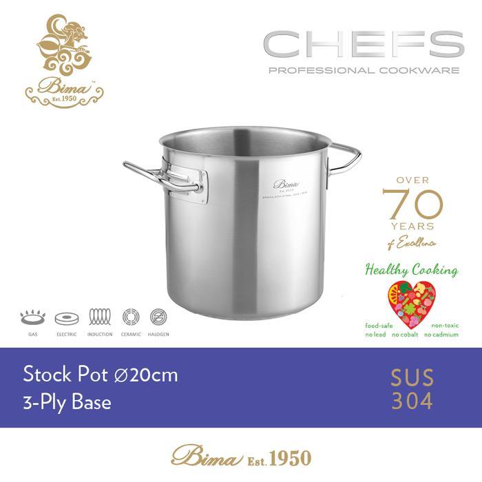 Bima Chefs Stock Pot D20cm (Body Only)