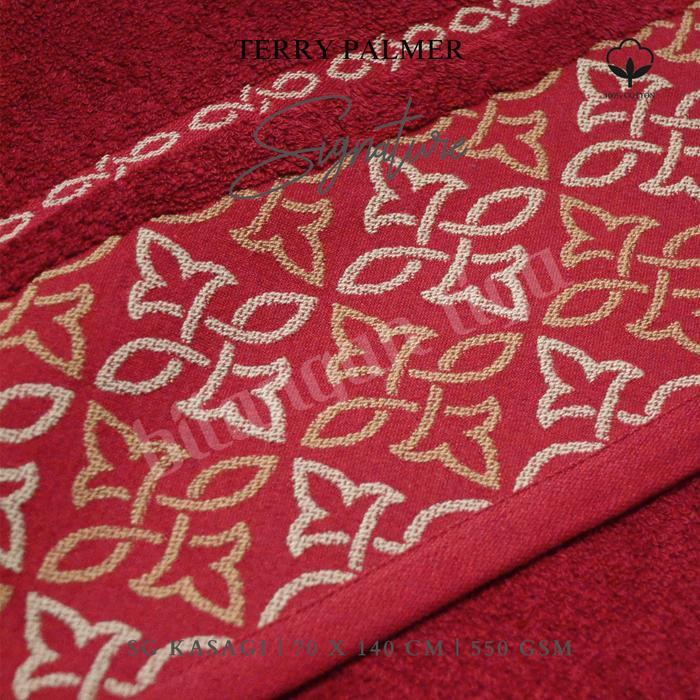 Baru Handuk Mandi Signature Kasagi By Terry Palmer 70 X 140