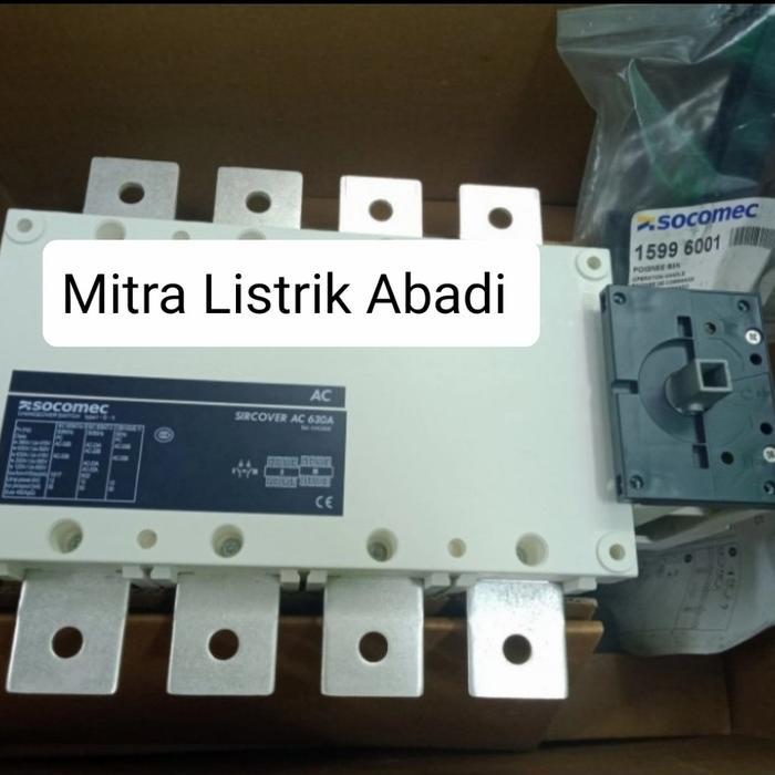 CHANGE OVER SWITCH SOCOMEC/ COS SOCOMEC 4P 630A SIRCOVER