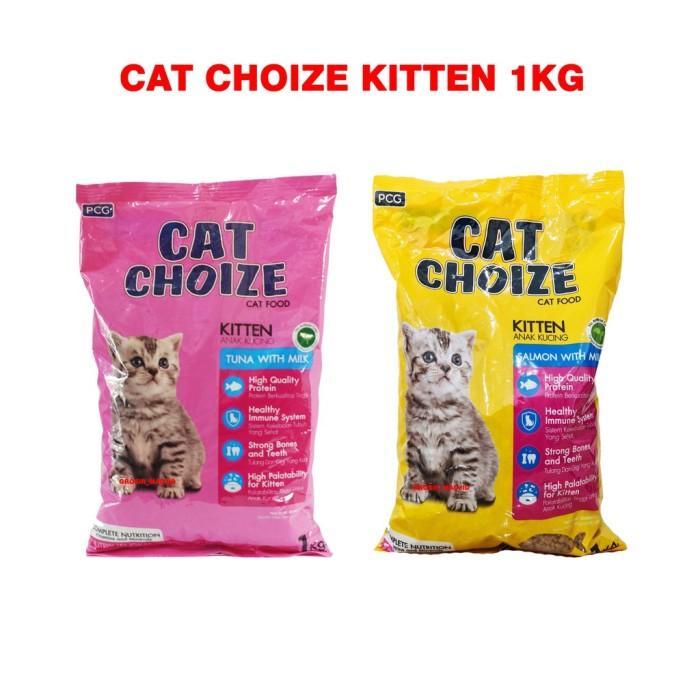 Cat Choize Makanan Kucing Kitten 800Gr Choice Kering Nutrisi Lengkap Vitamin Mineral Protein Tuna