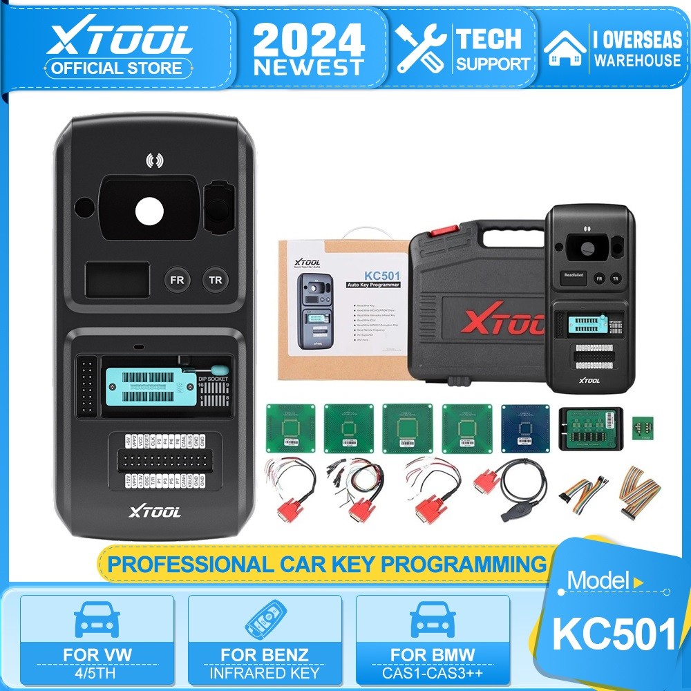 XTOOL KC501 Professional Car Key & Chip Programmer For Benz Infrared