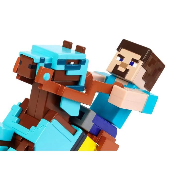 Minecraft Comic Maker 2pa Fures Steve and Armored Horse