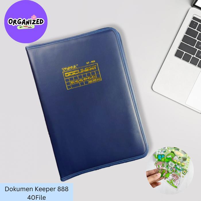 Diskon Topla Map Dokumen Keeper Ijazah Resleting Map Dokumen F4 Original
