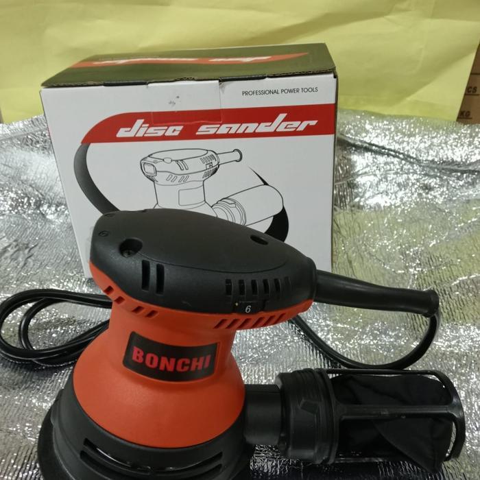 Mesin Amplas Bulat Sander Kayu Bonchi 8125.Disch Sander Orbital