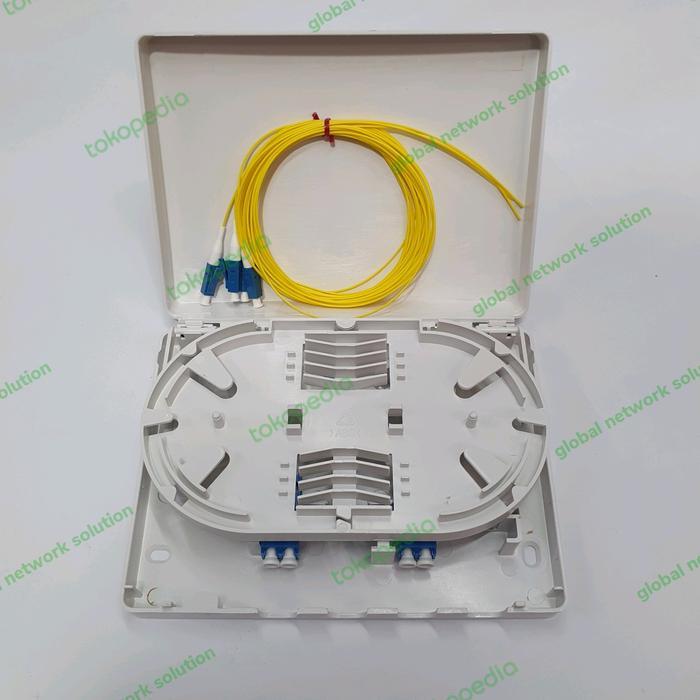 Roset Fo 4 Core Lc Fullset / Otb 4 Core Lc Lengkap Pigtail Singlemode