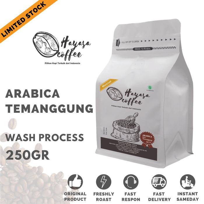 Kopi Biji Arabika Java Temanggung 250 Gram