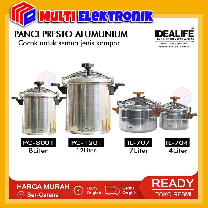 HEMAT Panci Presto Idealife Pressure Cooker Original