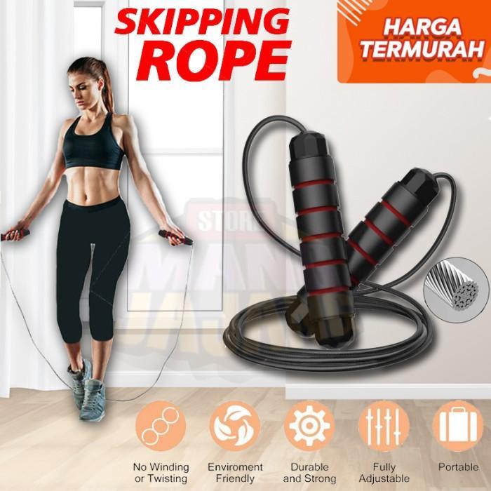 Speeds Avtech - Skipping Rope Olahraga Lompat Tali Jump Rope Skipping Workout Outdoor
