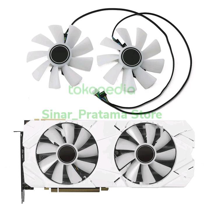 Ada Stok Fan Kipas vga GALAX RTX 2070 2080 Super EX white V2 OEM