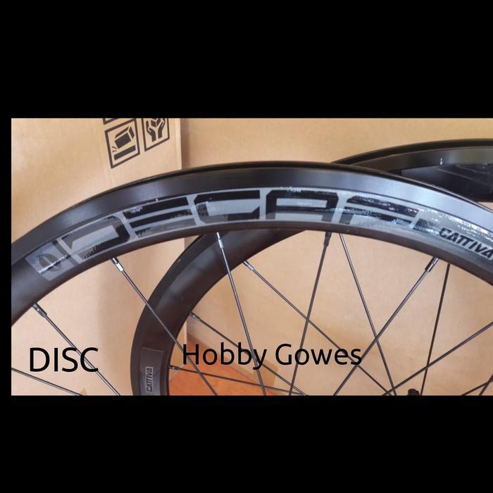 TERBARU Wheelset Alloy Road Bike Java Decaf 700C Disc Brake