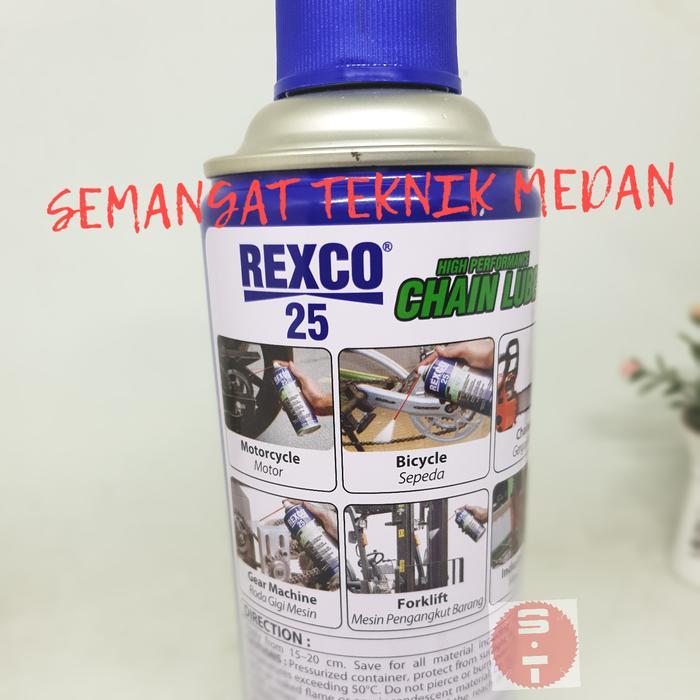 Rexco25 Chain Lube Pelumas Rantai Sepeda Motor Spray Rexco25 Rexco 25 Terlaris
