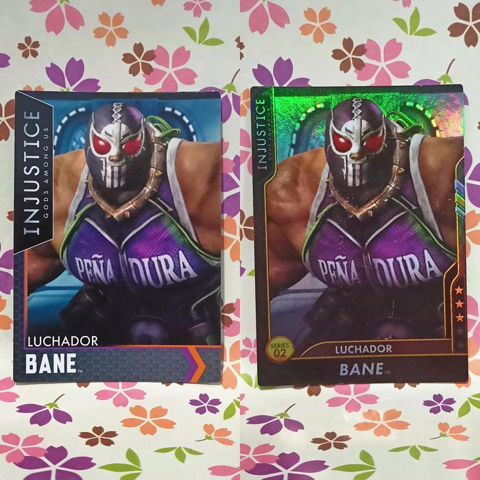 Sale Injustice Gold Card Bane ( Luchador ) No.54 Foil