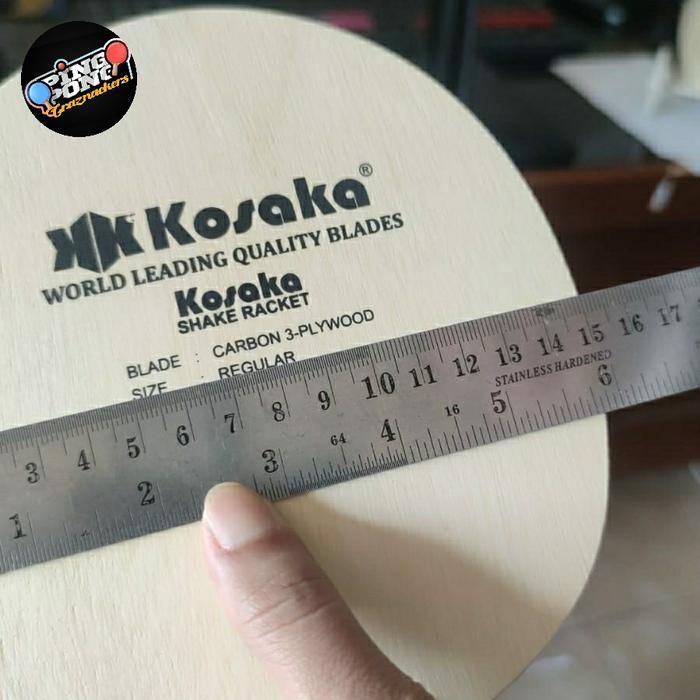 Promo Bat/Bet Blade Kayu Tenis Meja Pingpong Kosaka Gergely Carbon Original