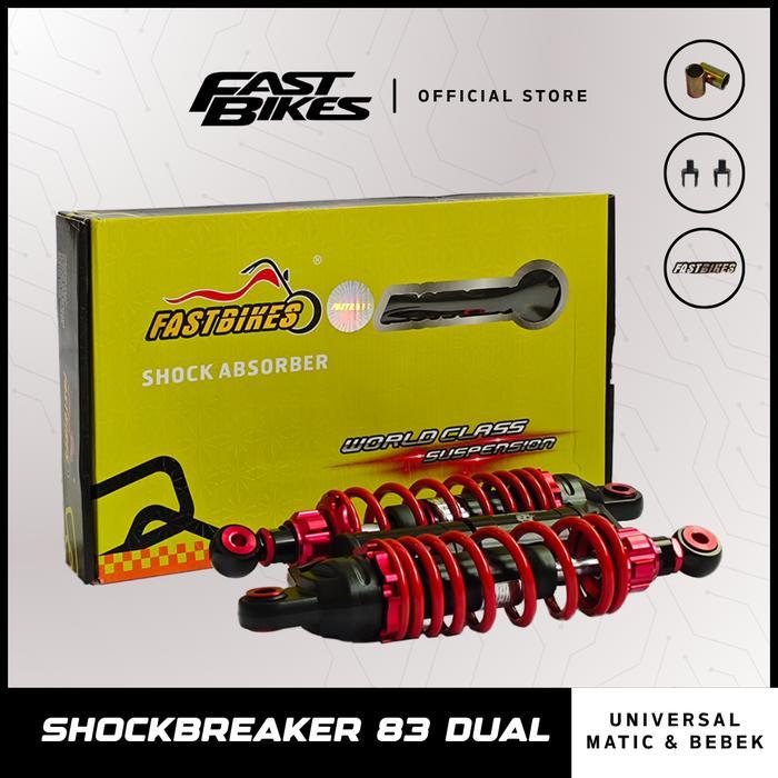Kayaba Otopart - Shockbreaker Fastbikes Tabung Atas 280 340 Mm Motor Bebek Matic Universal Pcx Mega