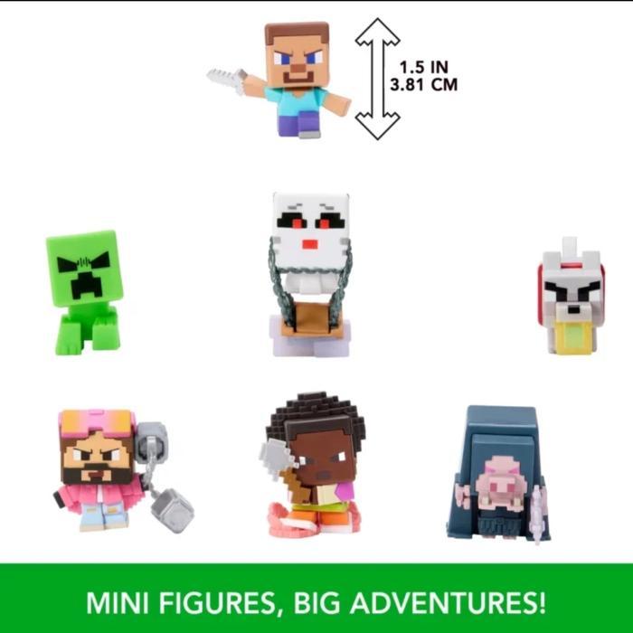 Minecraft Movie Mini Mode Overworld Battle Pack Figure Original AG26