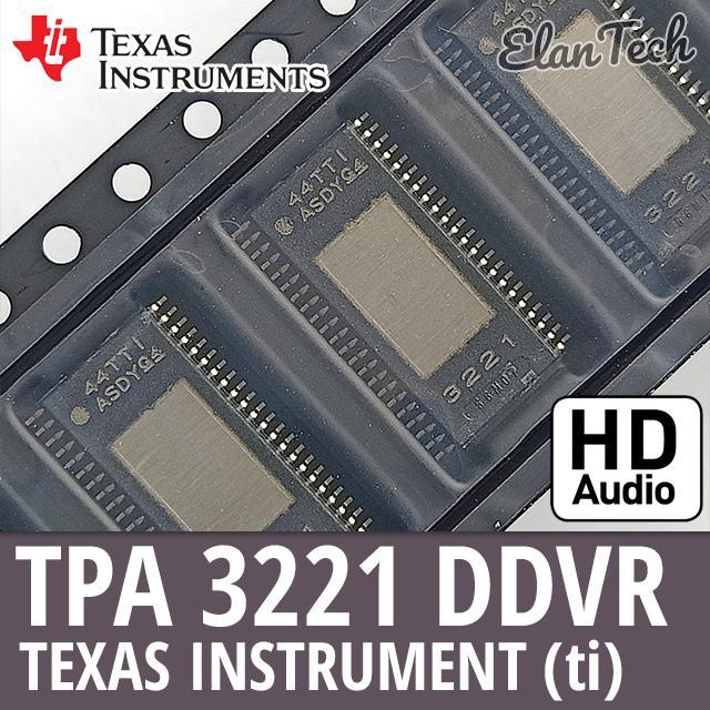 IC TPA3221 Original Texas Instruments TI 100W Stereo 200W Mono HD-Audio Class-D Amplifier