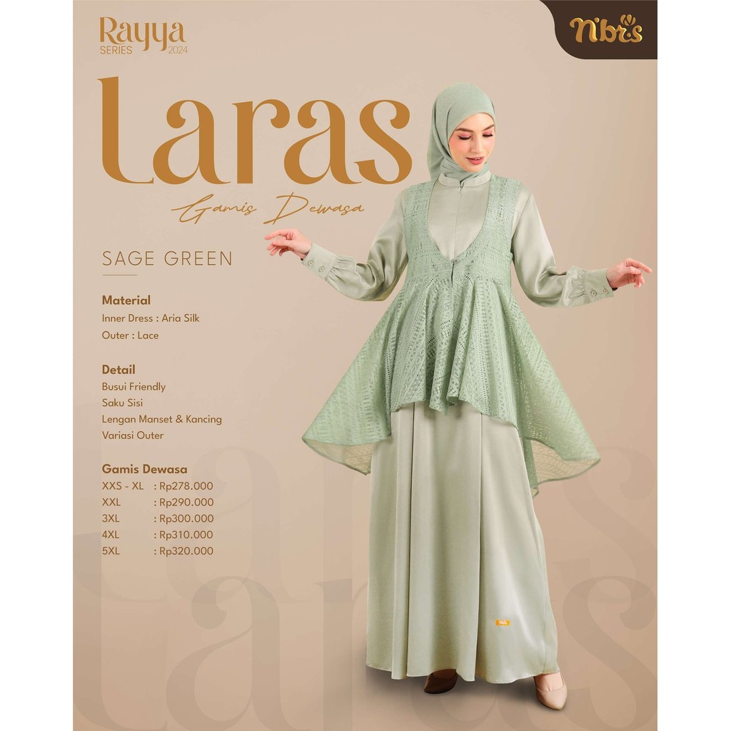 GAMIS NIBRAS LARAS GAMIS/ BIG SALE DISKON 40%
