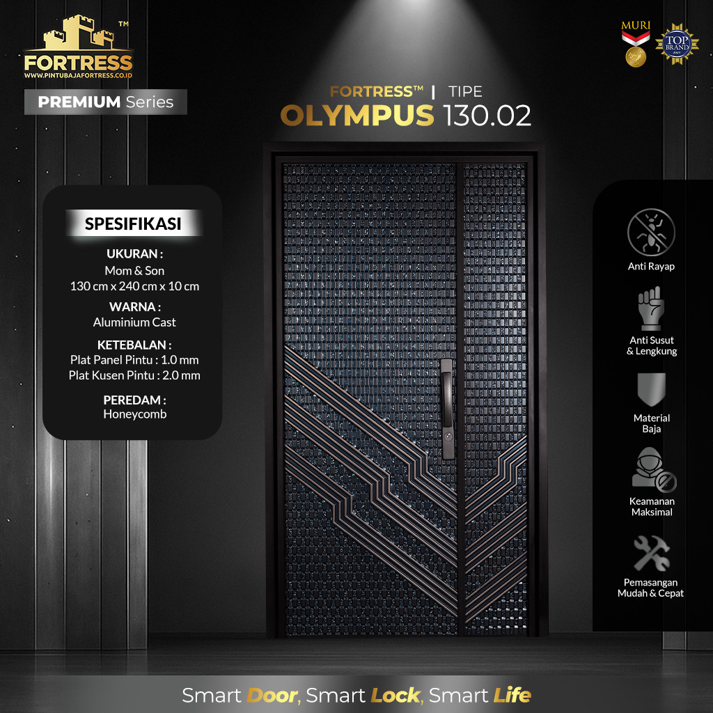 PINTU BAJA FORTRESS TYPE OLYMPUS 130 - JABODETABEK