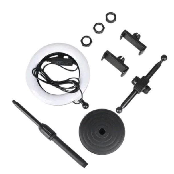 Diskon Ring Light Tripod 2 Holder Tripod Ring Light Livestream Ring Light 16Cm Tripod Live Streaming