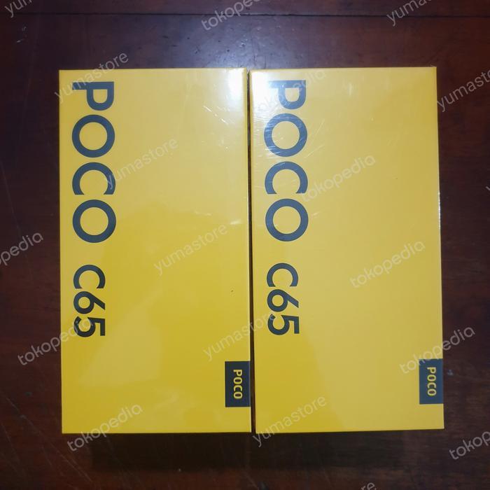 HP XIAOMI POCO C65 NFC RAM 6/128GB & 8/256GB RESMI INDONESIA - Hitam, RAM 6/128GB