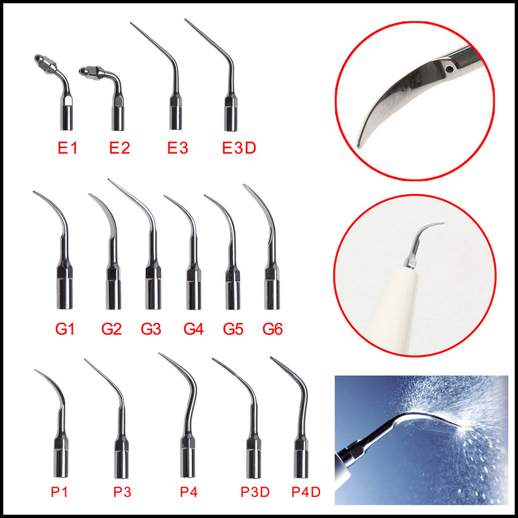 10pcs Dental Ultrasonic Endo Piezo Scaler Tip Fit EMS WOODPECKER