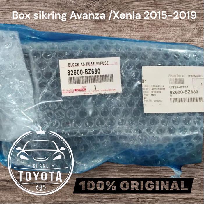 Ready Cod Box Sikring Avanza Xenia 2015-2019 Original 100% 82600-Bz060/Bz680 Kode 052