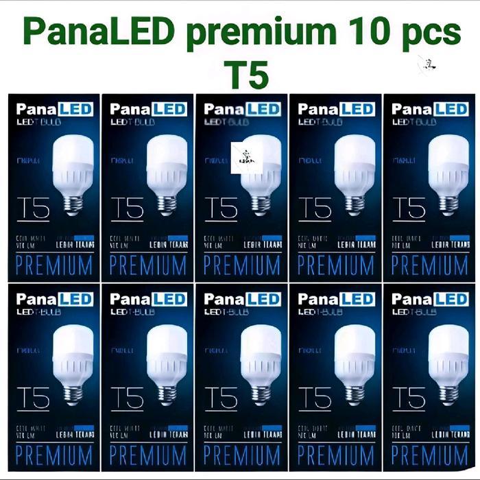 ORI Lampu PanaLED premium Paket 10 Pcs dari ukuran T5, T10, T15, T20, T30, T40 Bentuk Lampu