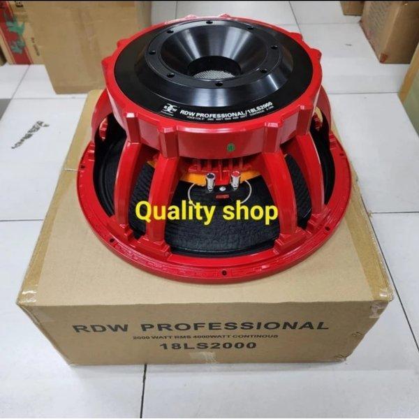 SPEAKER RDW 18LS2000 SPEAKER 18 INCH 18 LS 2000 MERAH
