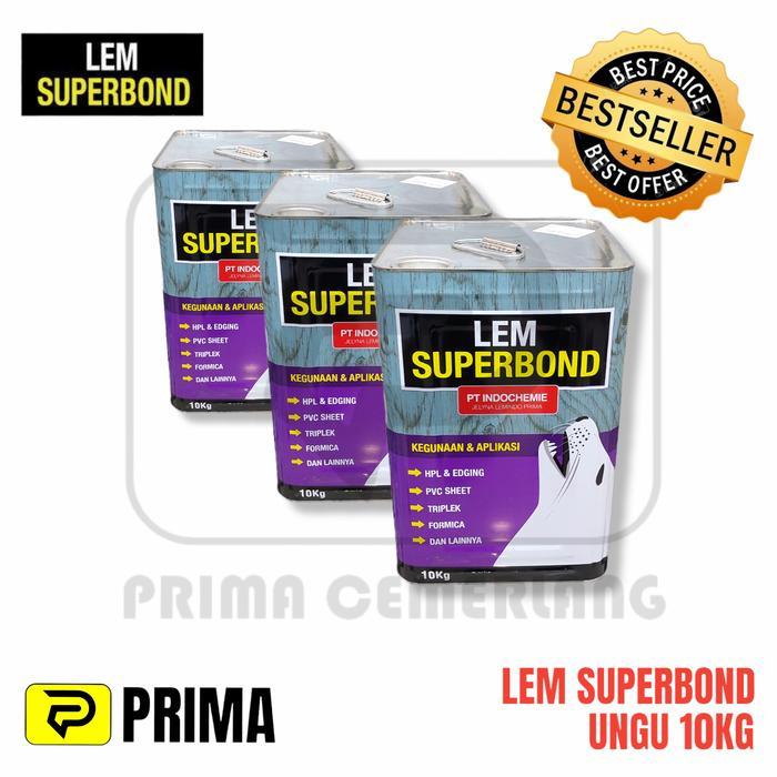 Lem Superbond Ungu 10Kg / Lem Pvc Sheet / Lem Taco Sheet / Lem Kayu