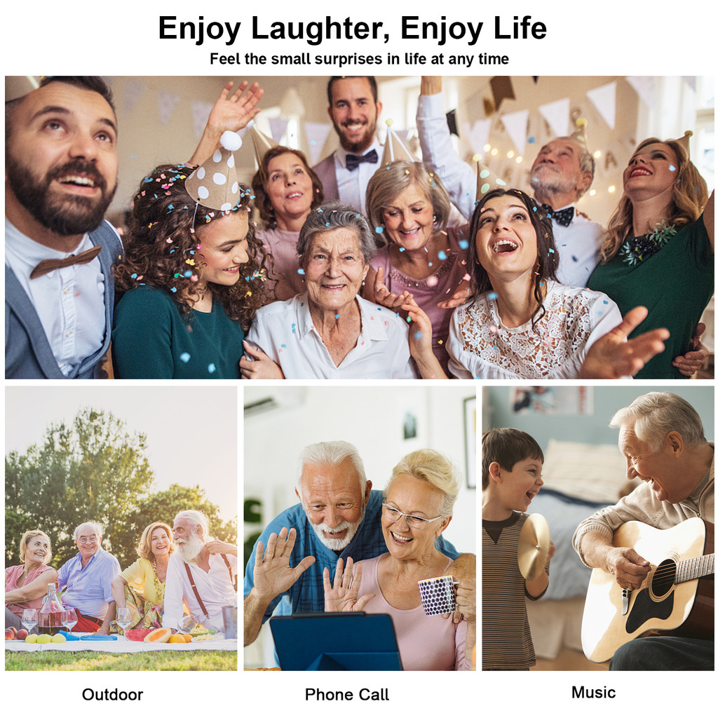 High Quality Hearing Aids Rechargeable Hearing Aids for Deafness with Noise Cancelling Sound