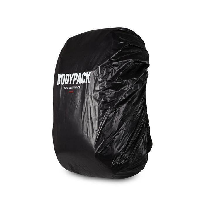 Ready Rain Cover Bodypack Regen 45 X 30 Cm Cover Bag Hitam Black Original Free Bubble Wrap