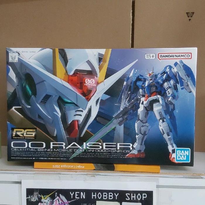 READY GUNDAM RG 18 OO RAISER GUNDAM OO RAISER 61603 ORINAL BANDAI