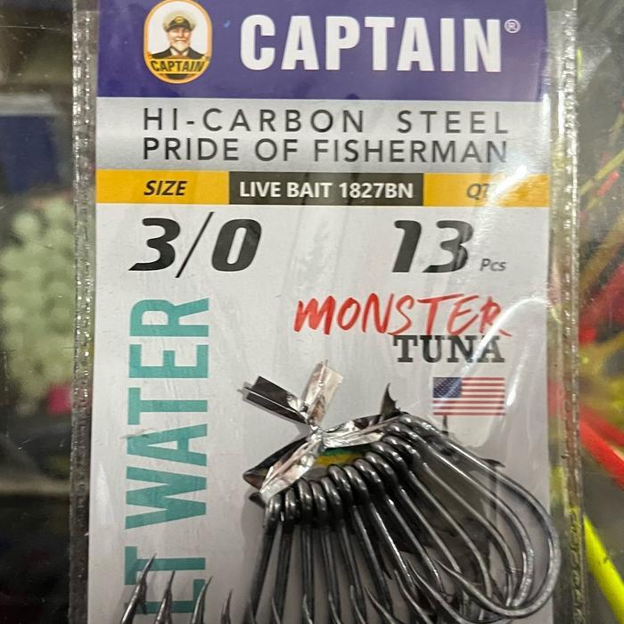 Trending Kail Captain Ukuran Besar Hi Carbon Steel Laut Pancing Tbk