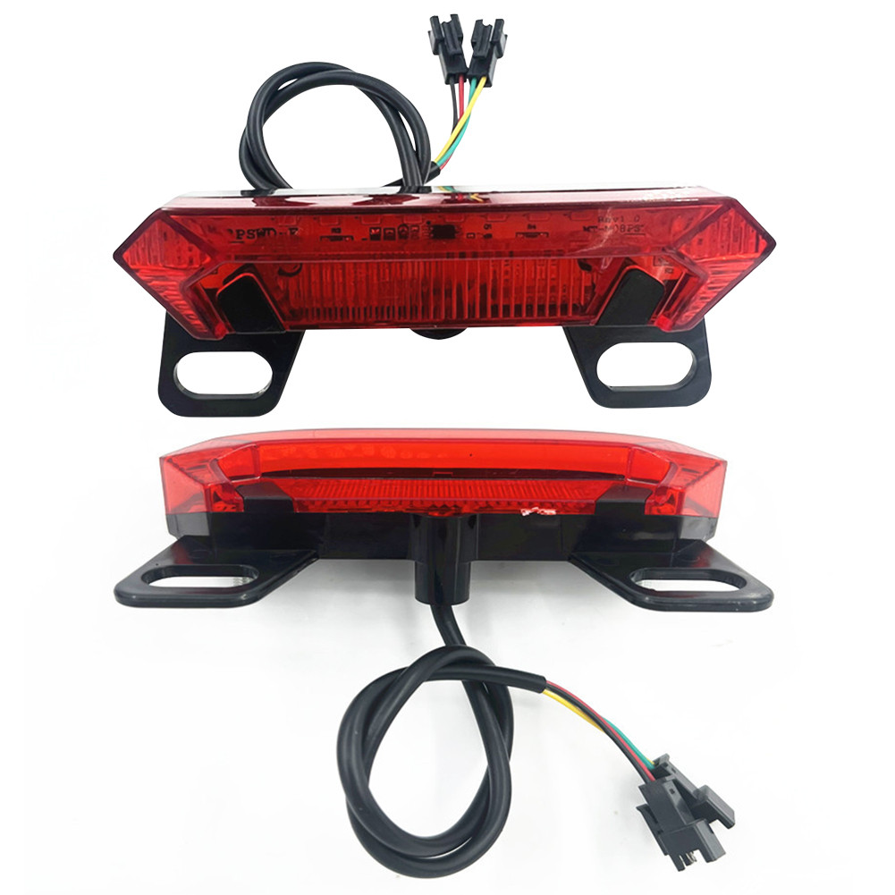 DC 36V 48V 60V Electric Rear Lamp with Turn Signal Waterproof LED E Taillight Safety Warning Lamp