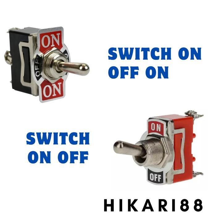 SALE Saklar, Toggle Switch On - Off/ Switch On-Off-On