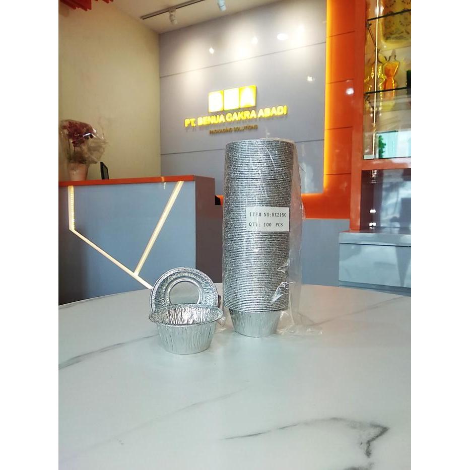 Aluminium Voil Model Cup Rx-2150 / Rx 2150 Isi 100 Pcs