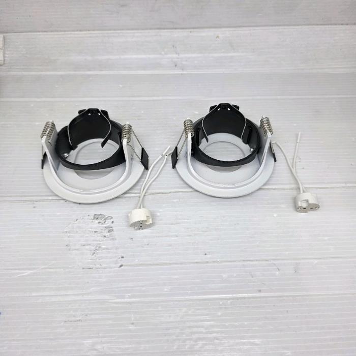 READY kap halogen pinhole oval mr16 gu5.3 / tembak halogen spotlht bulat gu10 inbow