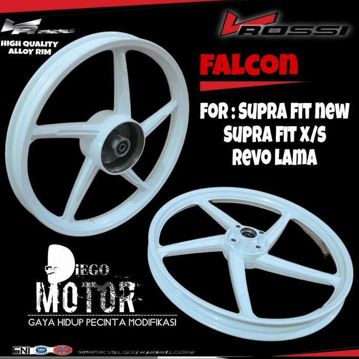 Ready stock Velg Racing Vrossi Supra fit new/Supra fit x/Supra fit S/Revo Lama Set