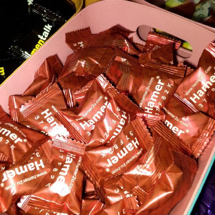 Permen Hamer per bijian ecer Chocolate Food sedia eceran per bungkus