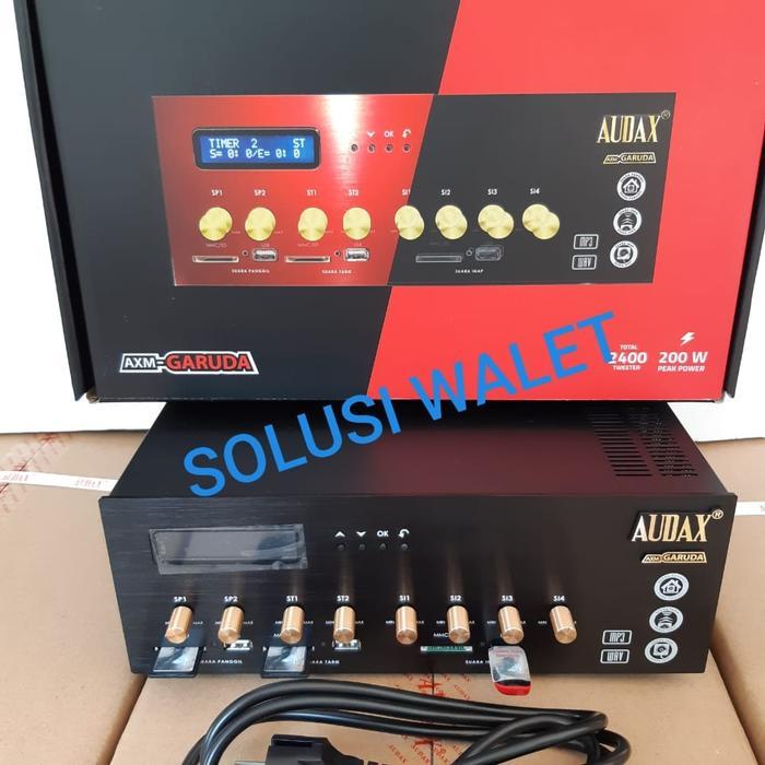 Ampli Audax AXM GARUDA Mesin Panggil let