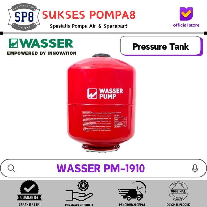 Ready Tangki Wasser Pm-1910 / Pressure Tank Wasser 19L
