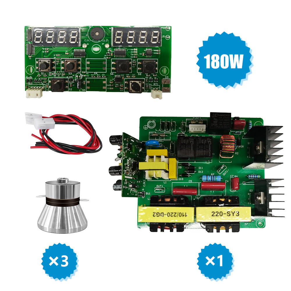 40KHz Digital Display Circuit Board With Ultrasonic Transducer PCB Driver Boards For Ultrasonic