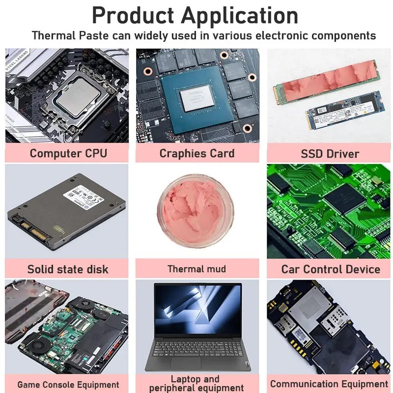 UPSIREN Thermal Putty UTP8 For VGA GPU IC Processor Cooling Thermal Pad Replacement Heat Blocking