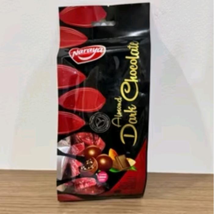 Cesso.Shop- Naraya Chocolate Almond Bag 200Gr Coklat Almond Naraya