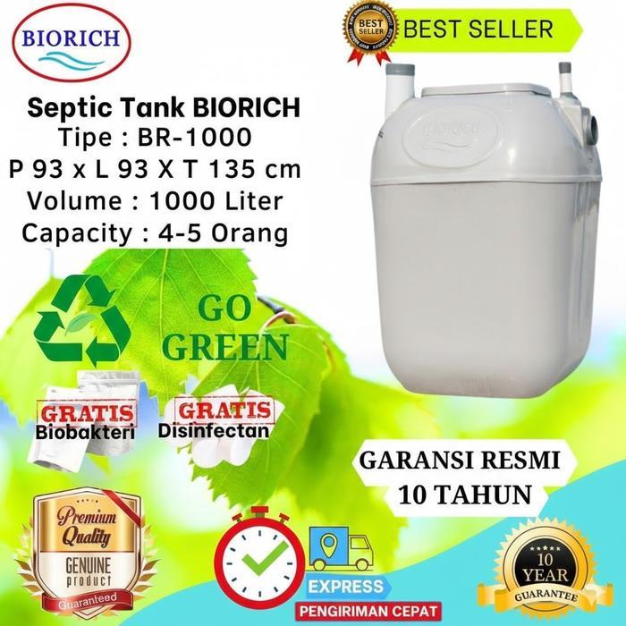 Septic Tank Bio, Septic Tank BioTech, septic Tank BioFil, BioRich Tech BR-1000